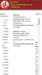 Mobile Screenshot of centrodocpistoia.it